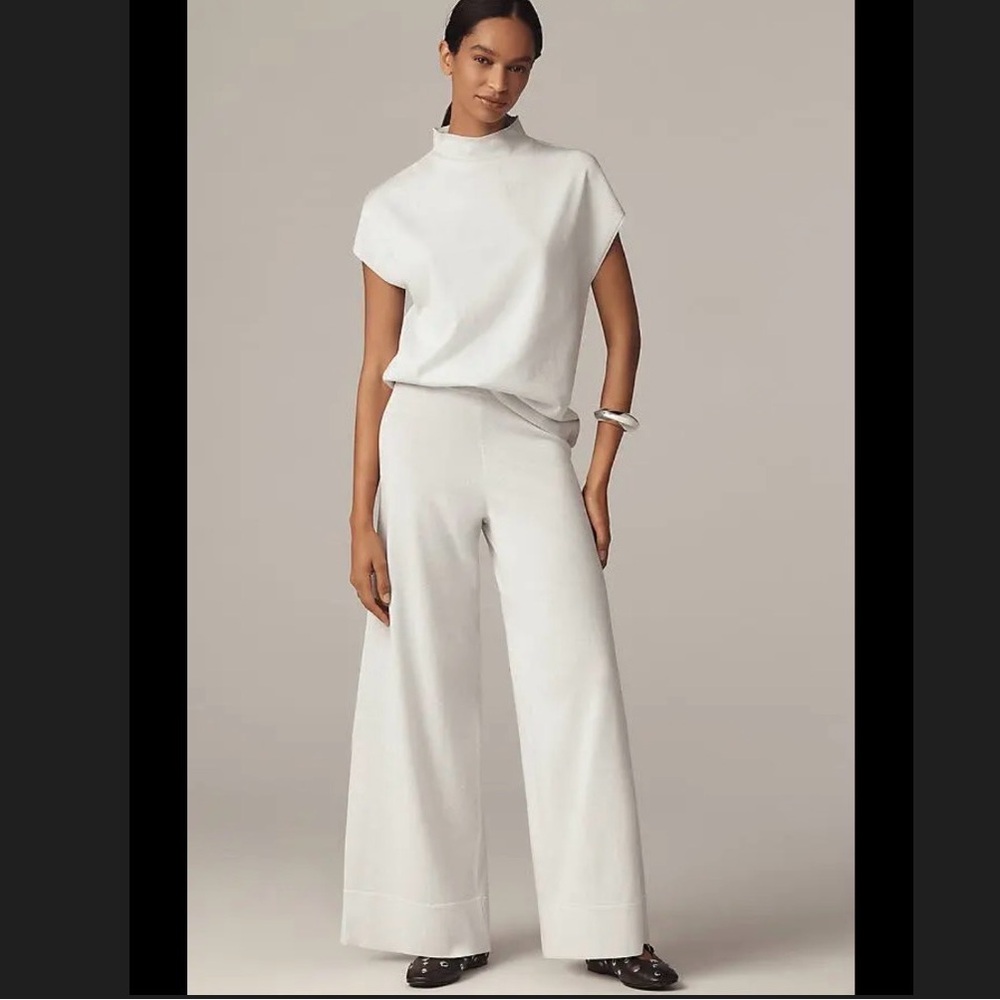 Brand New MAEVE WIDE-LEG SWEATER PANTS